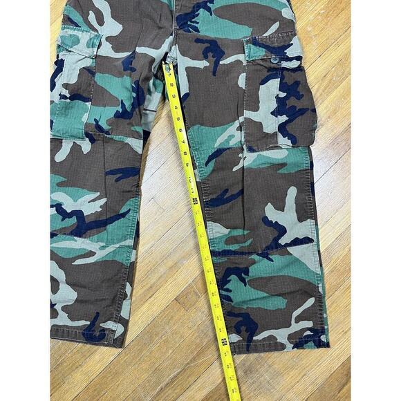 Propper 100% Cotton Mens Camo Cargo Straight Leg Pants Size M - Picture 5 of 8